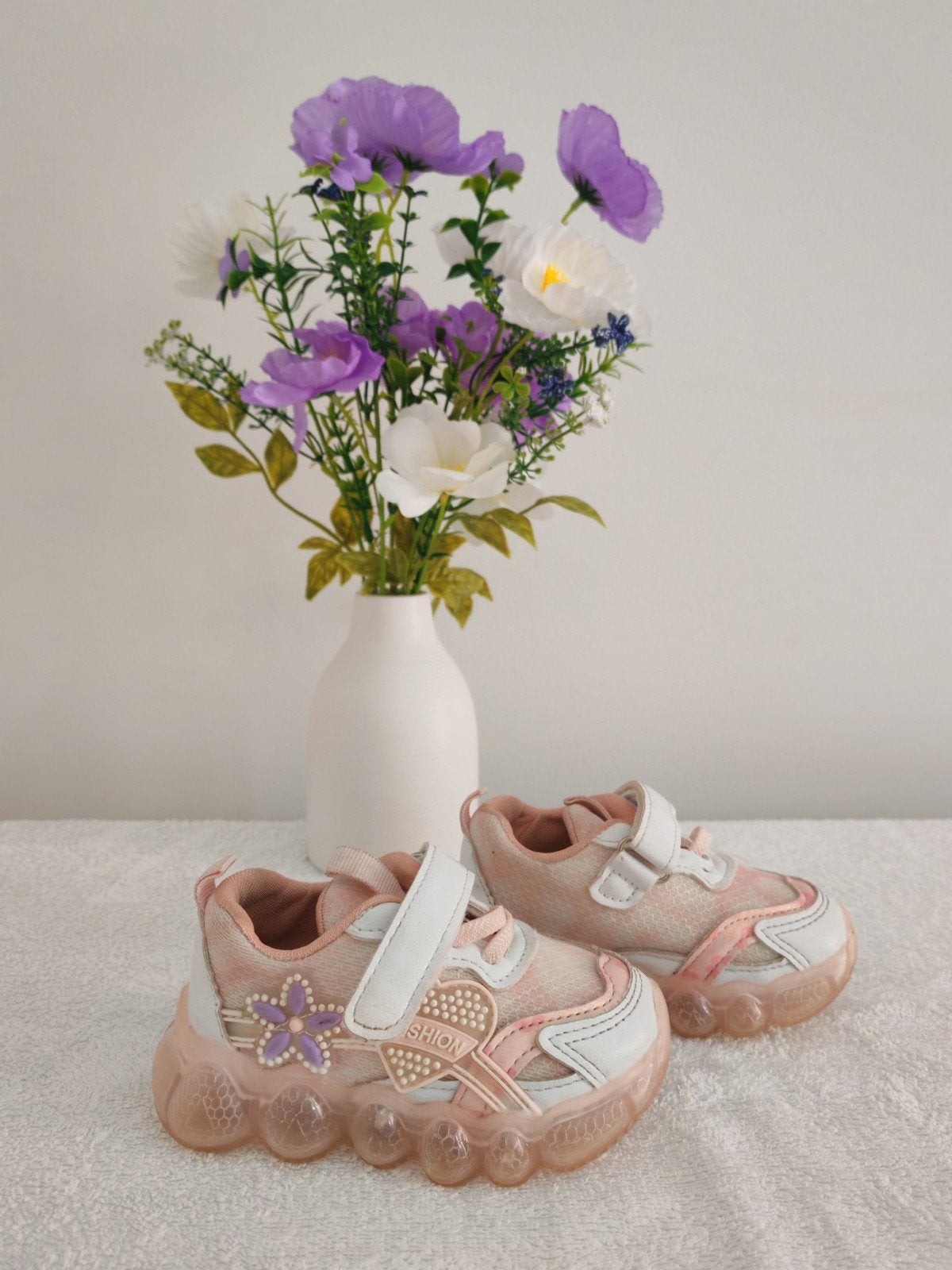Baskets bébé fille P. 21, Enlèvement ou Envoi, Bottines, Utilisé, Fille