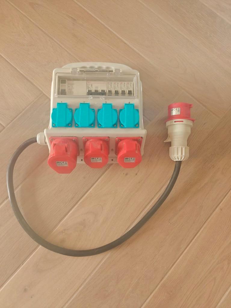 HBM Krachtstroom Verdeelblok 3x400V naar 4x230V Nieuw, Ophalen, Nieuw
