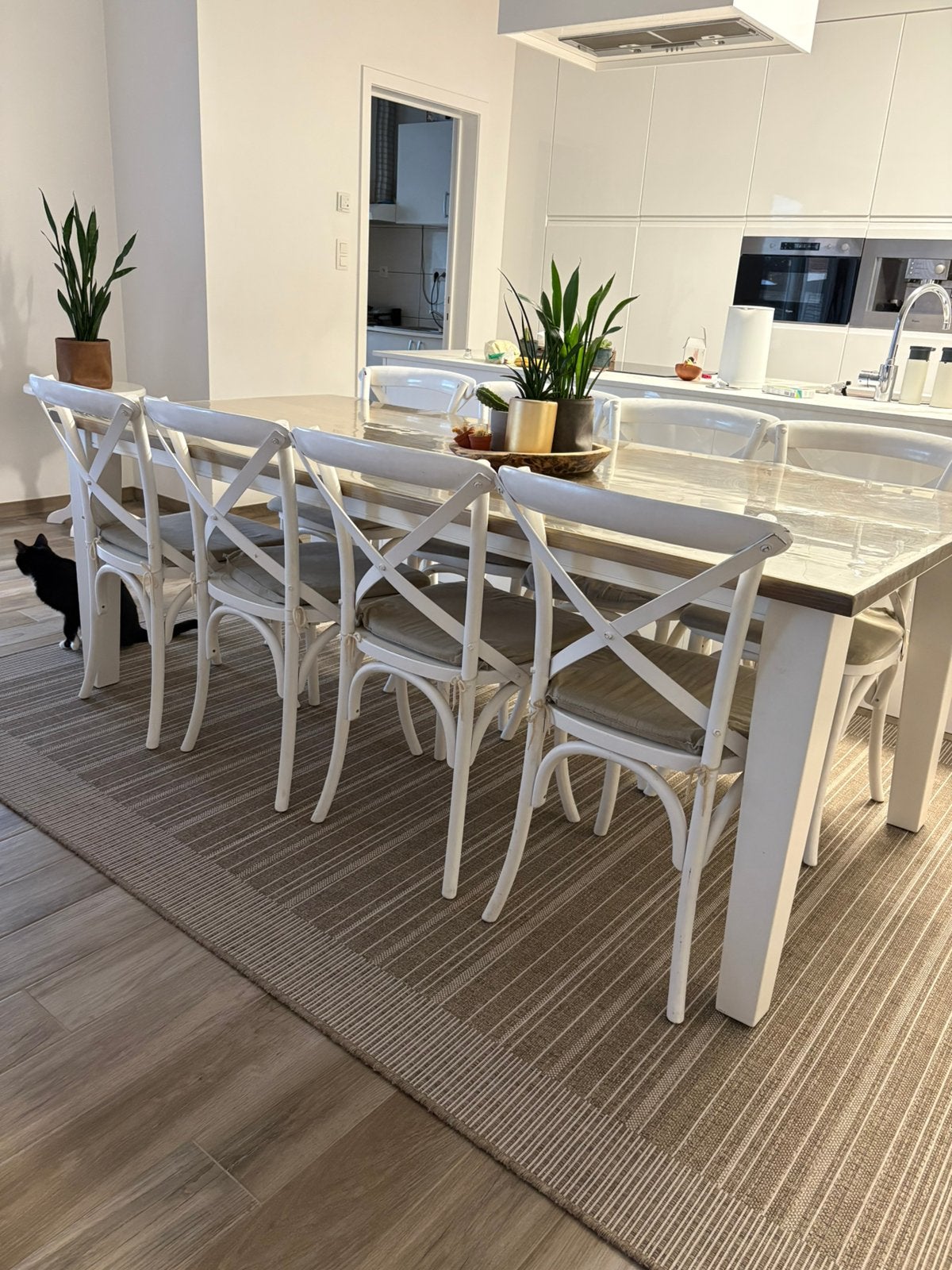 salle à manger, 200 cm ou plus, Enlèvement, Utilisé, Tijdloos