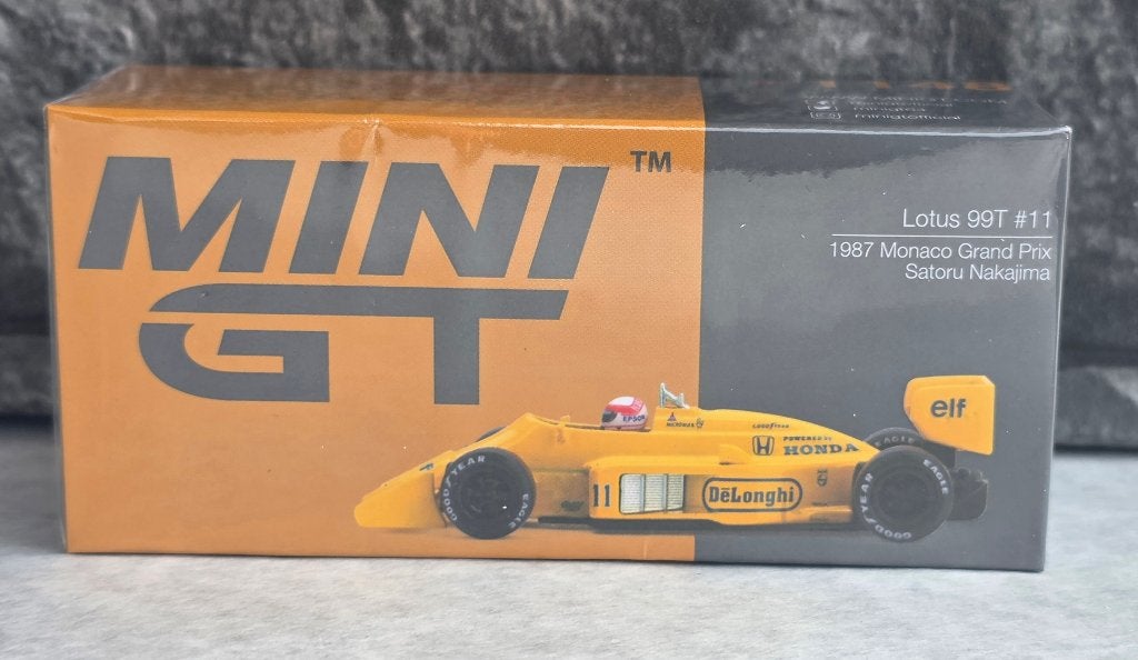 Lotus 99T Satoru Nakajima Mini GT, Neuf, Enlèvement ou Envoi, Voiture, Mini GT