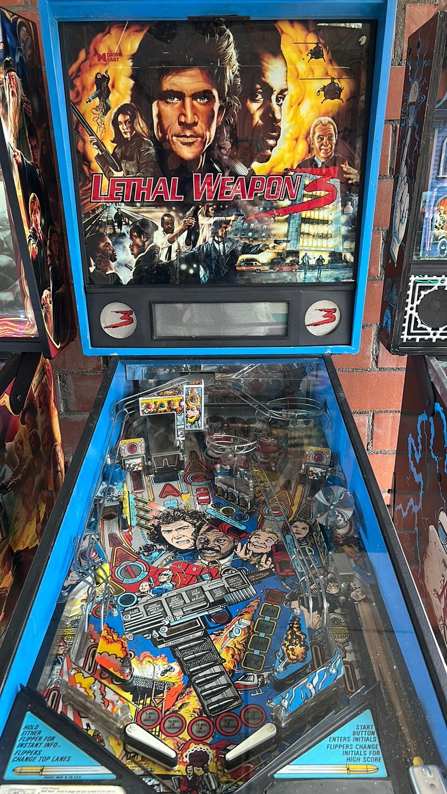 Lethal weapon flipperkast, Collections, Enlèvement, Utilisé, Flipper (jeu)