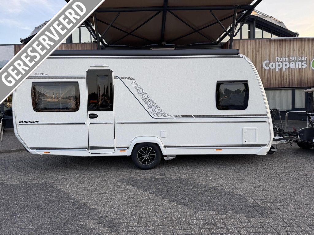Fendt Apero 495 SFB, Caravanes & Camping, Jusqu'à 4, 6 à 7 mètres, Lit dans la longueur, Poêle