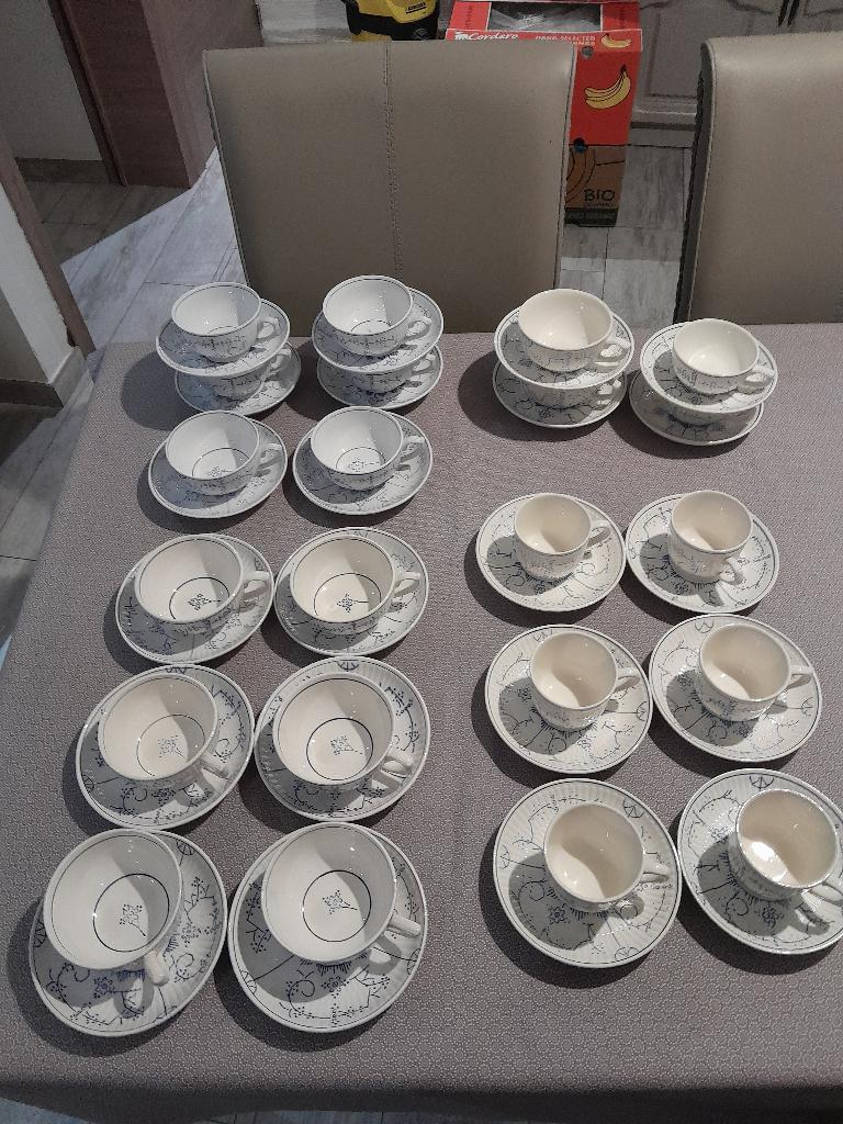 Boch  Copenhague Lot de tasses hautes/  n2 / n3 Bon État, Enlèvement ou Envoi