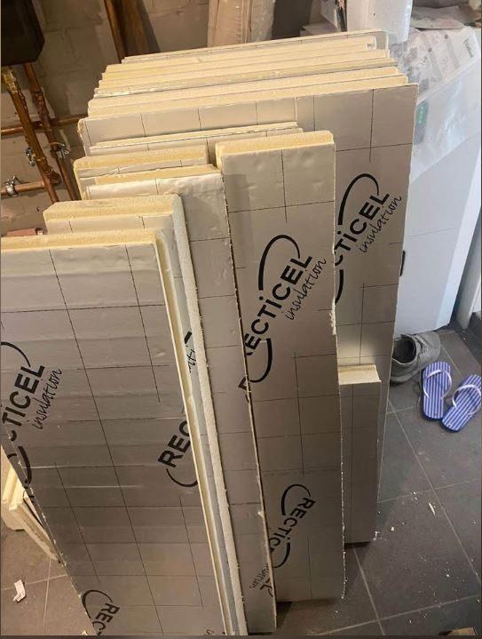 isolatieplaten, Bricolage & Construction, Enlèvement, Utilisé