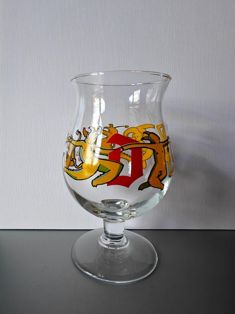 Duvel glas 666 Figuren, Verzamelen, Ophalen, Nieuw, Glas of Glazen, Duvel