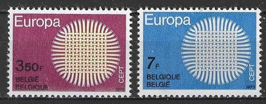 Belgie 1970 - Yvert/OBP 1530-1531 - Europa (PF), Postzegels en Munten, Postzegels | Europa | België, Verzenden, Postfris, Postfris