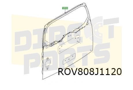 Land Rover New Defender (12/19-) Laadportier achter Originee, Neuf, Land Rover, -, -