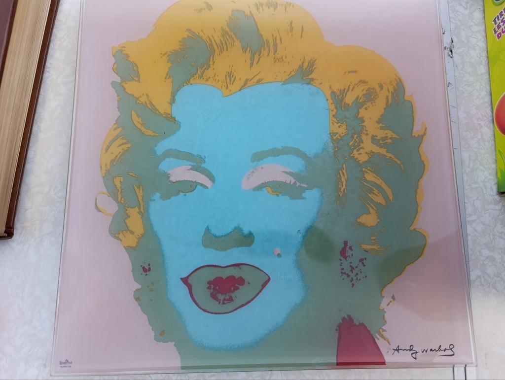 Assiette décorative Marilyn Monroe Andy Warhol, Antiek en Kunst, Kunst | Litho's en Zeefdrukken