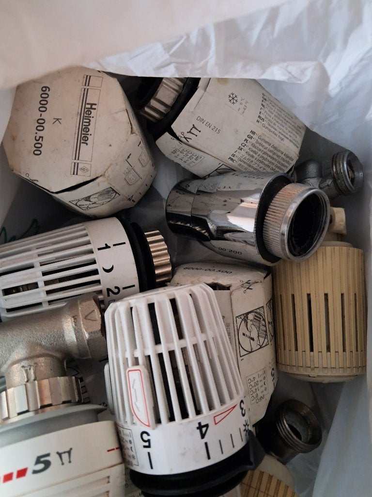 Vannes thermostatiques, Enlèvement, Comme neuf, Chaudière CC ou Chaudière combinée