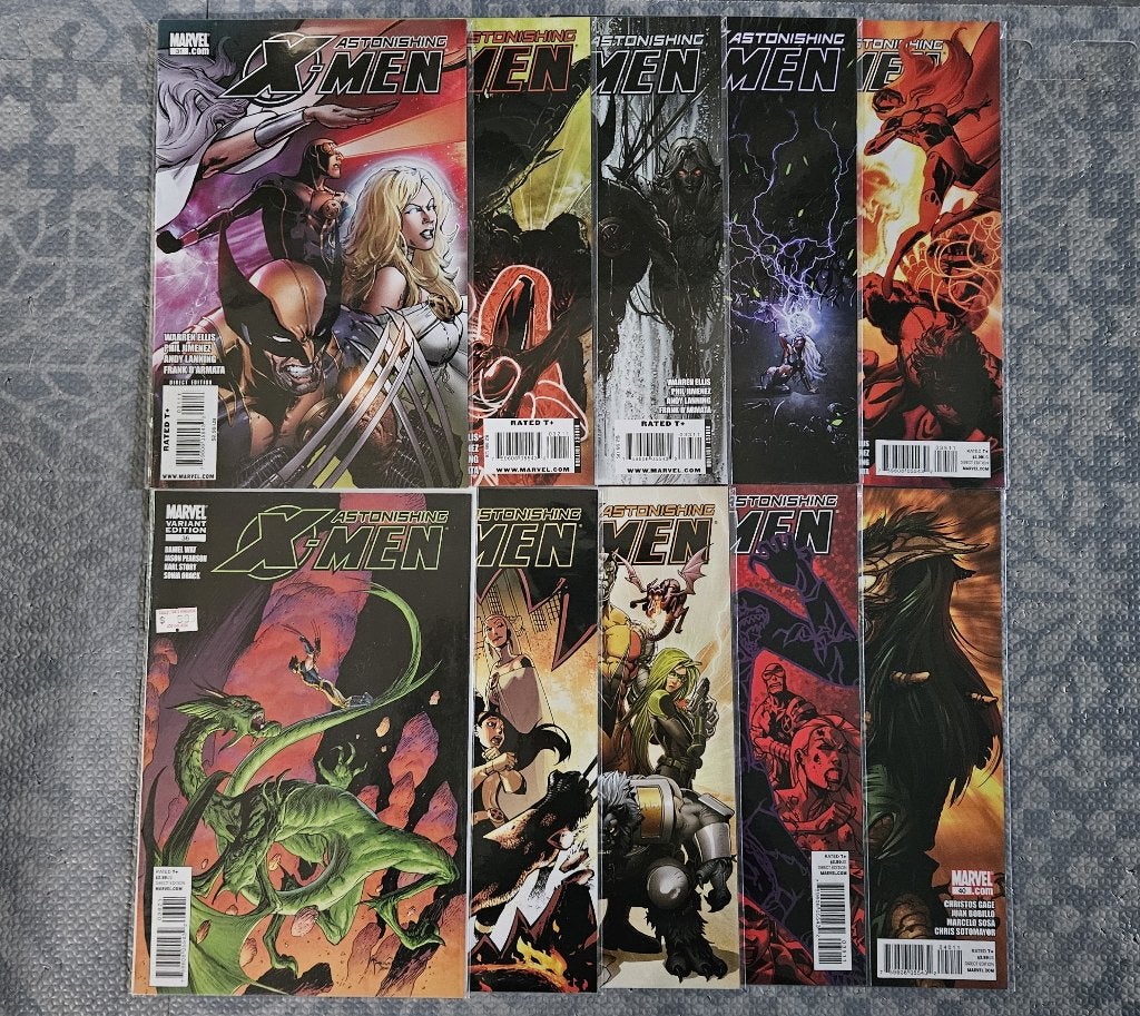 Astonishing X-Men (vol.3) #31-40 (2009), Livres, BD | Comics, Enlèvement ou Envoi, Série complète ou Série, Comme neuf, Amérique