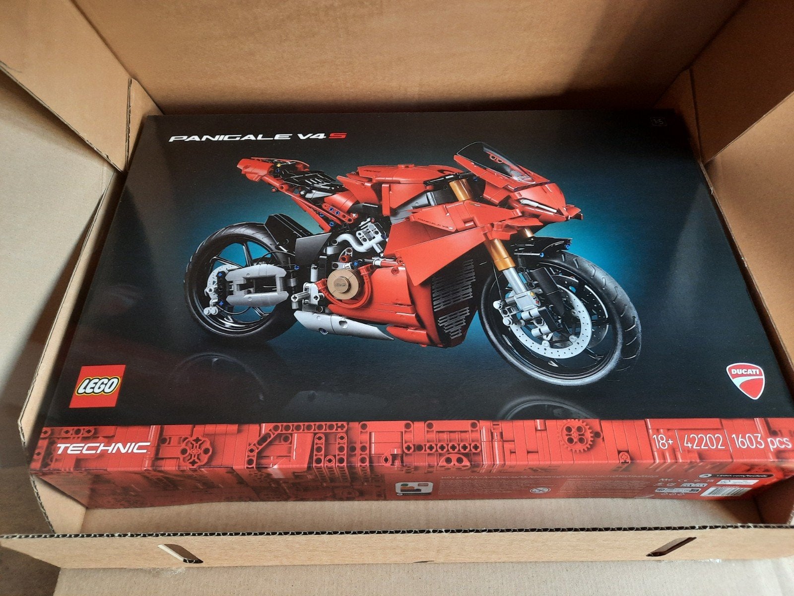 Nieuw - Lego Ducati Panigale V4 S - 42202 - SEALED !!!, Ophalen, Inclusief doos, Lego, Nieuw