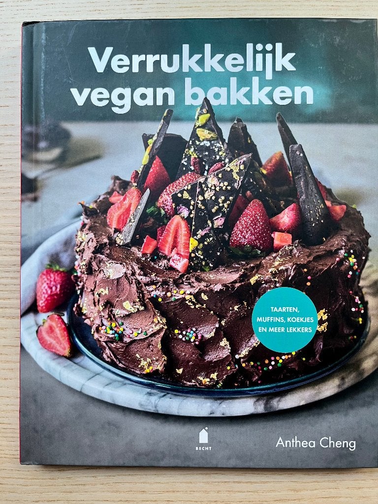 Boek 'Verrukkelijk vegan bakken', Boeken, Kookboeken, Ophalen, Zo goed als nieuw, Anthea Cheng, Overige gebieden