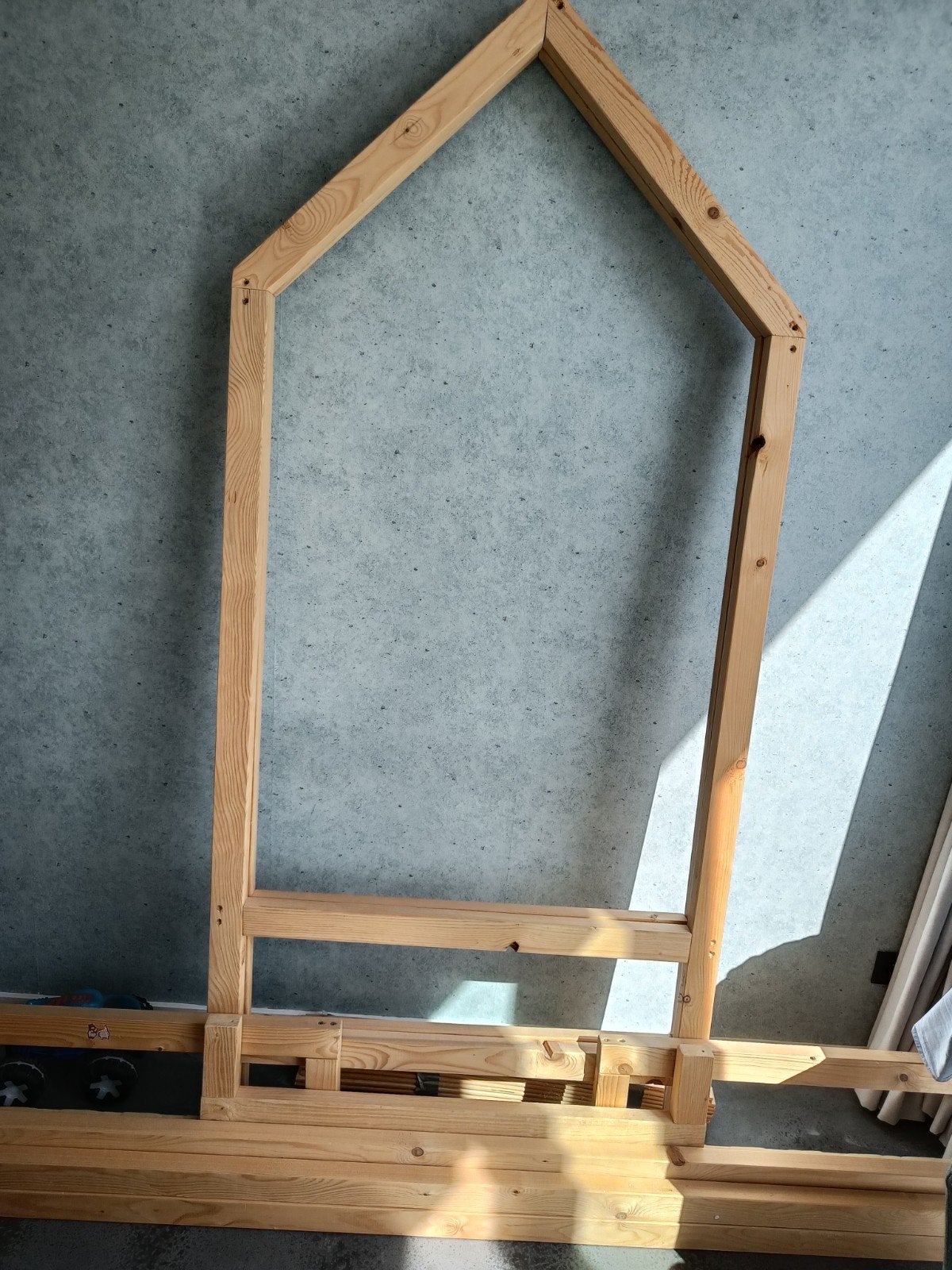 Lit pour enfant pour matelas 200x90cm, Enfants & Bébés, Chambre d'enfant | Lits, Sommier à lattes, Enlèvement, 180 cm ou plus