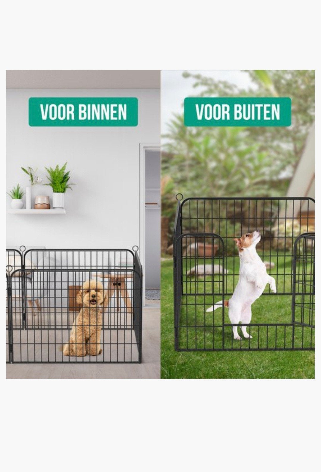 Parc pour chiens, rarement utilisé. Voir les photos., Animaux & Accessoires, Maisons pour chiens, Enlèvement