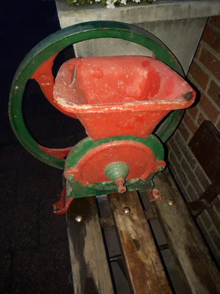Oude molen, Ophalen