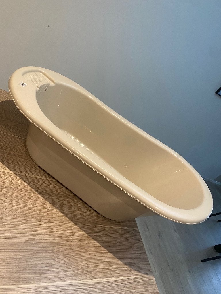 Babybad beige, Kinderen en Baby's, Badjes en Verzorging, Ophalen, Nieuw, Badje