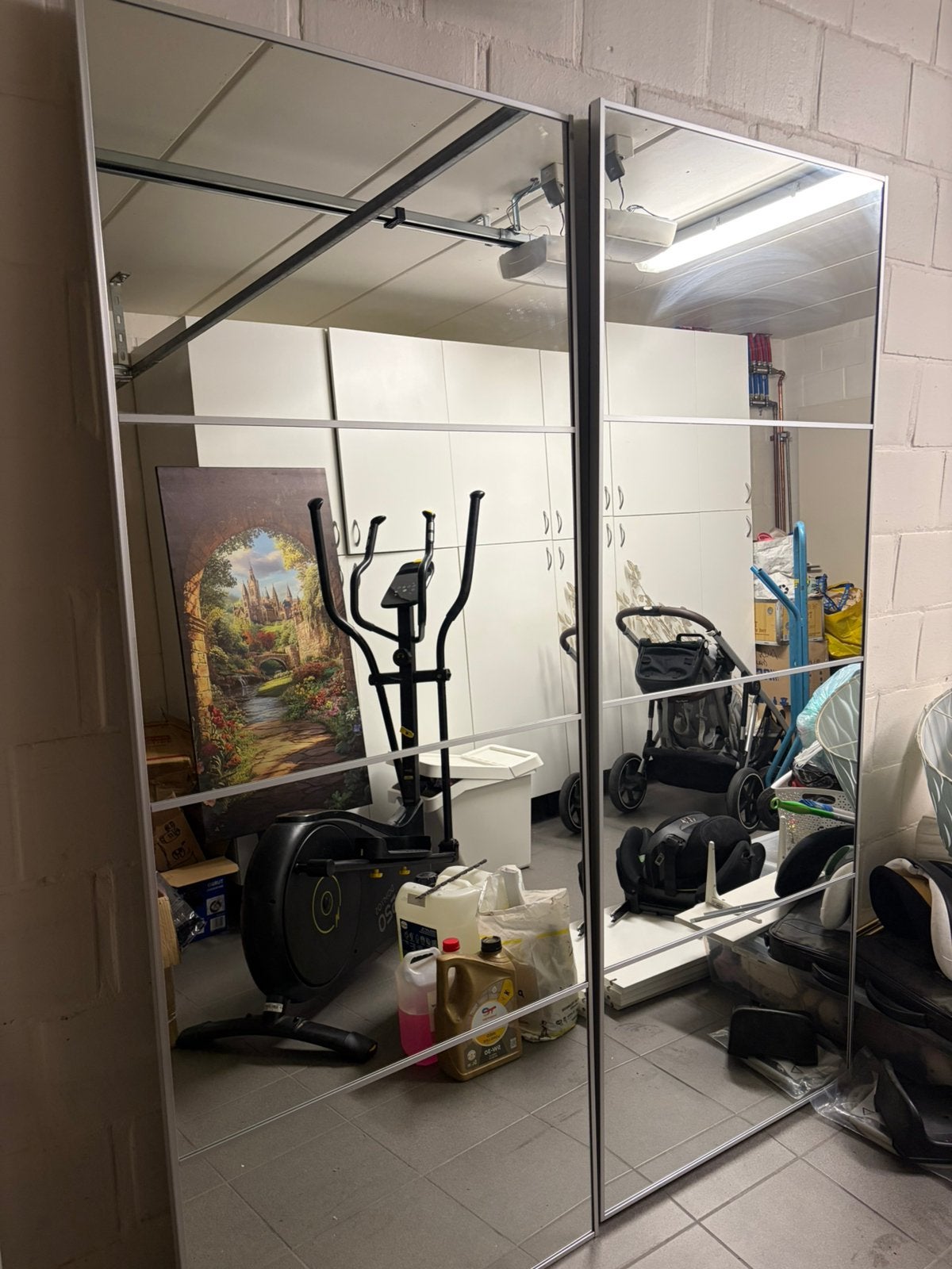Porte coulissante ikea , 196cm sur 76cm, Verre, Plusieurs portes, 50 à 100 cm, 150 à 200 cm