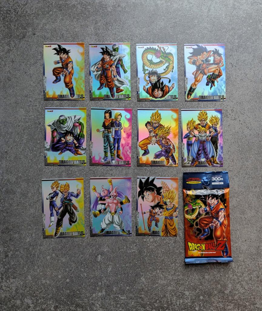 Dragon Ball Trading Card DBZ Nieuwskaarten + Mint Empty Boos, Ophalen of Verzenden