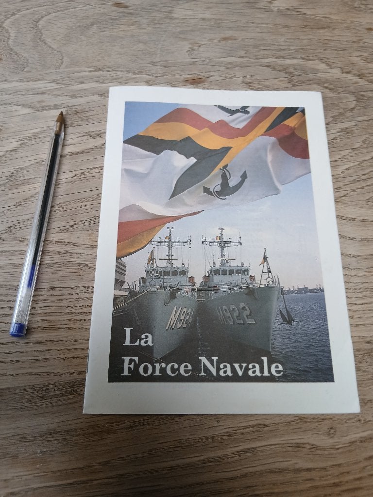 Livret la force navale FN ZM, Collections, Envoi, Marine, Livre ou Revue