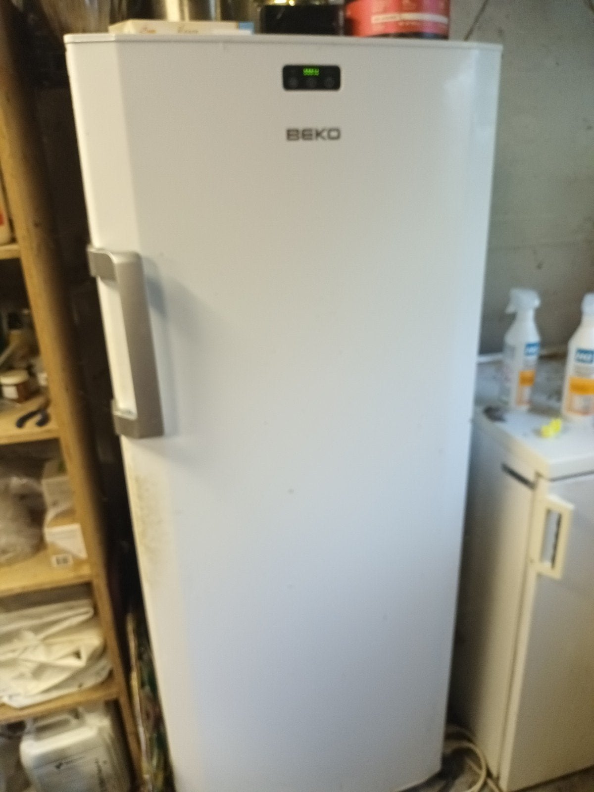 Grand congélateur Beko, Enlèvement
