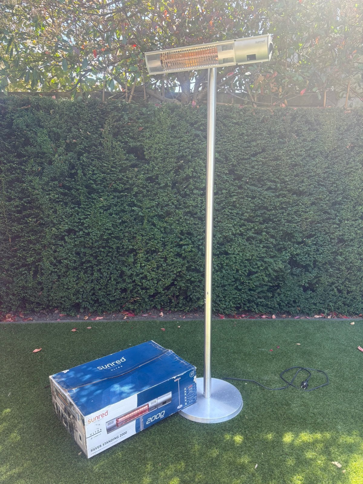 Terrasverwarmer, Ophalen, Zo goed als nieuw