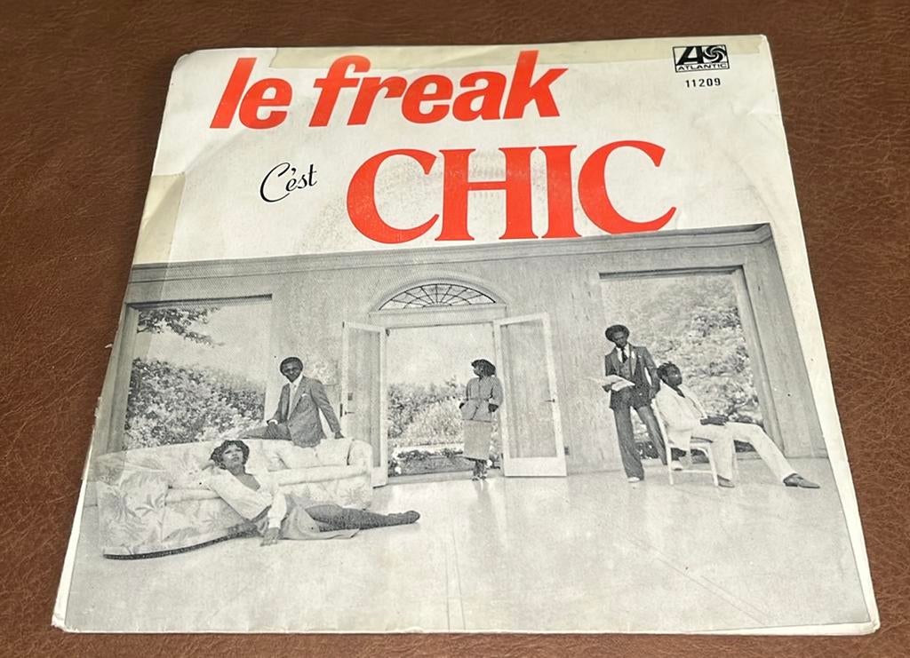 Chic ‎– Le Freak (C'est Chic) - 7” vinyl single - BE, Ophalen of Verzenden, Gebruikt, Single