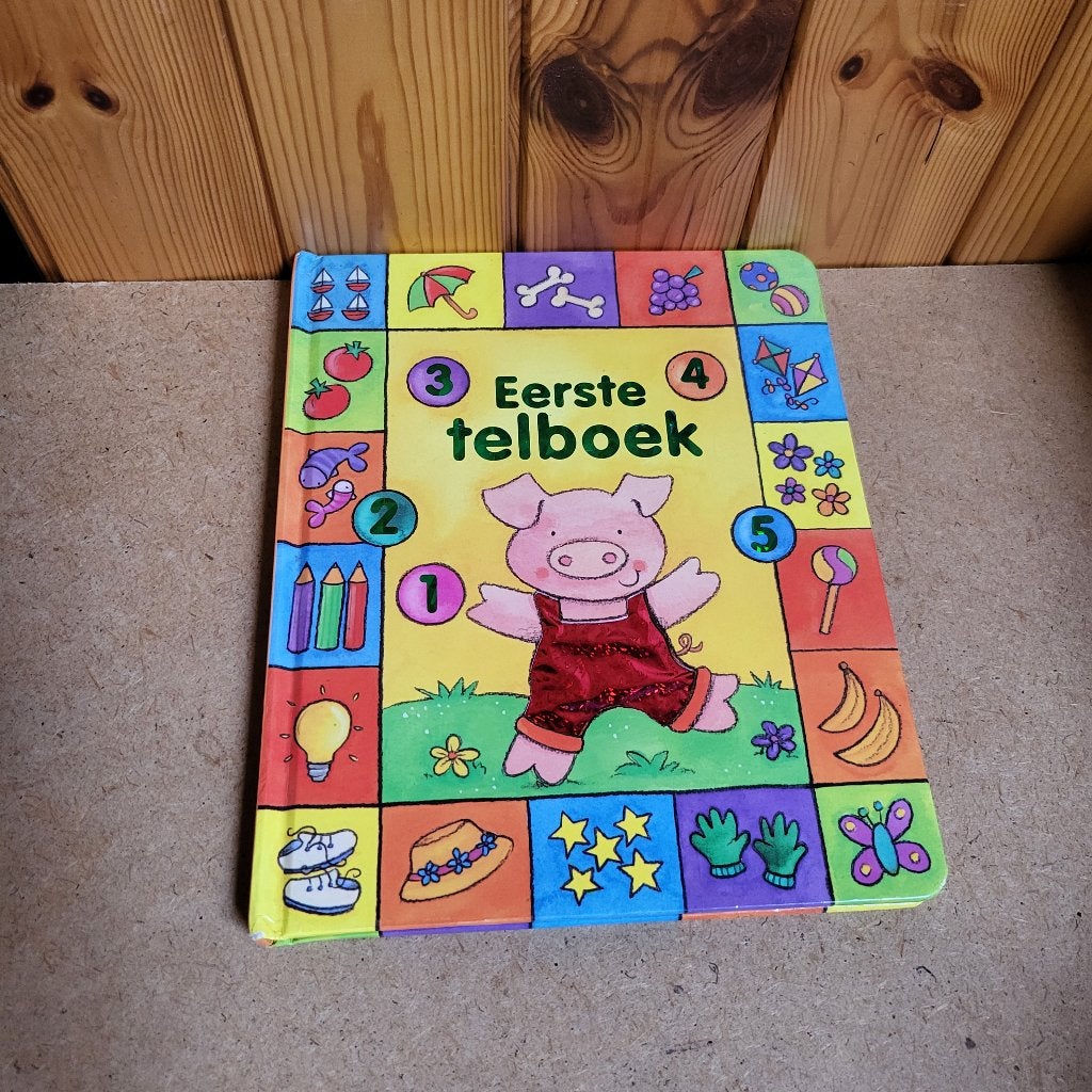 Kinderboek: Eerste telboek, Ophalen of Verzenden, Gelezen