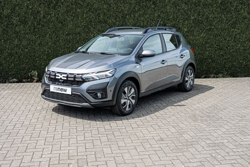 Dacia Sandero TCe Stepway Expression 90PK / Airco / NAVI, Argent ou Gris, Achat, Euro 6, Noir