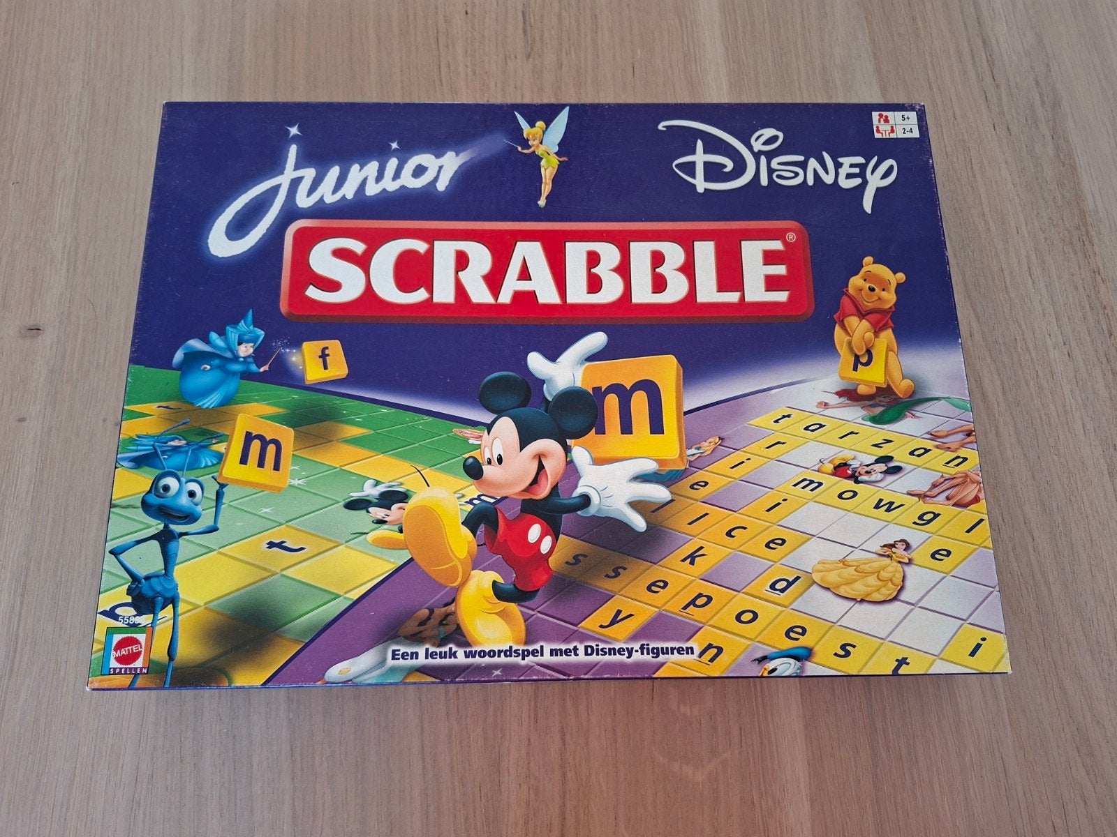 scrabble junior, Ophalen of Verzenden, Zo goed als nieuw