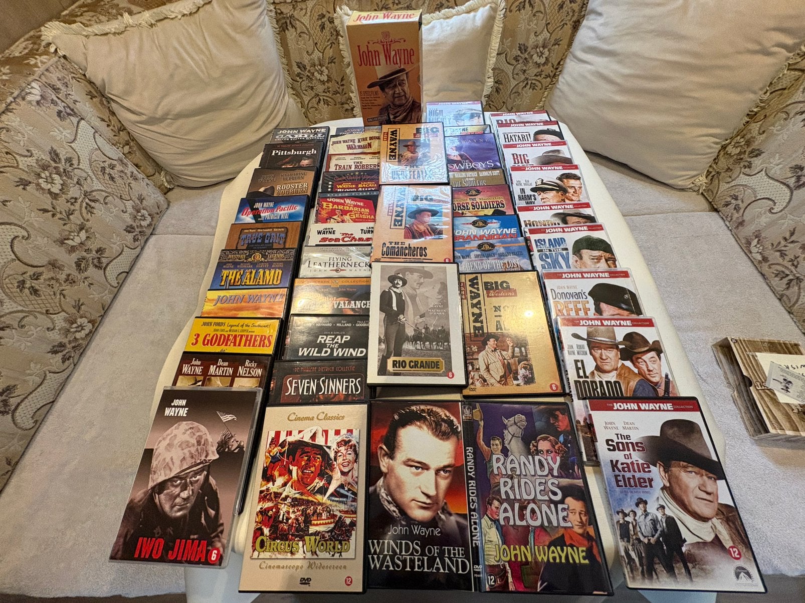 Dvd collectie john wayne, Cd's en Dvd's, Ophalen, Zo goed als nieuw