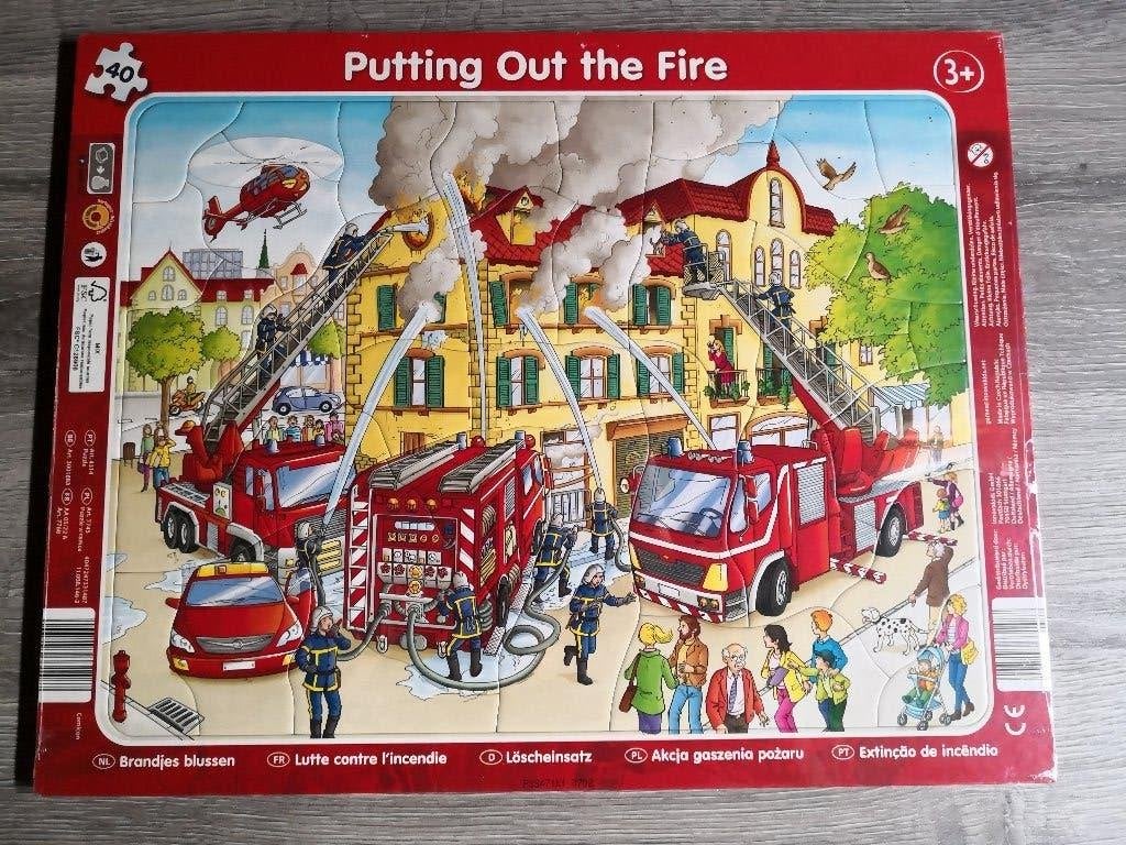 2-delige brandweer puzzel voor kinderen, Enlèvement