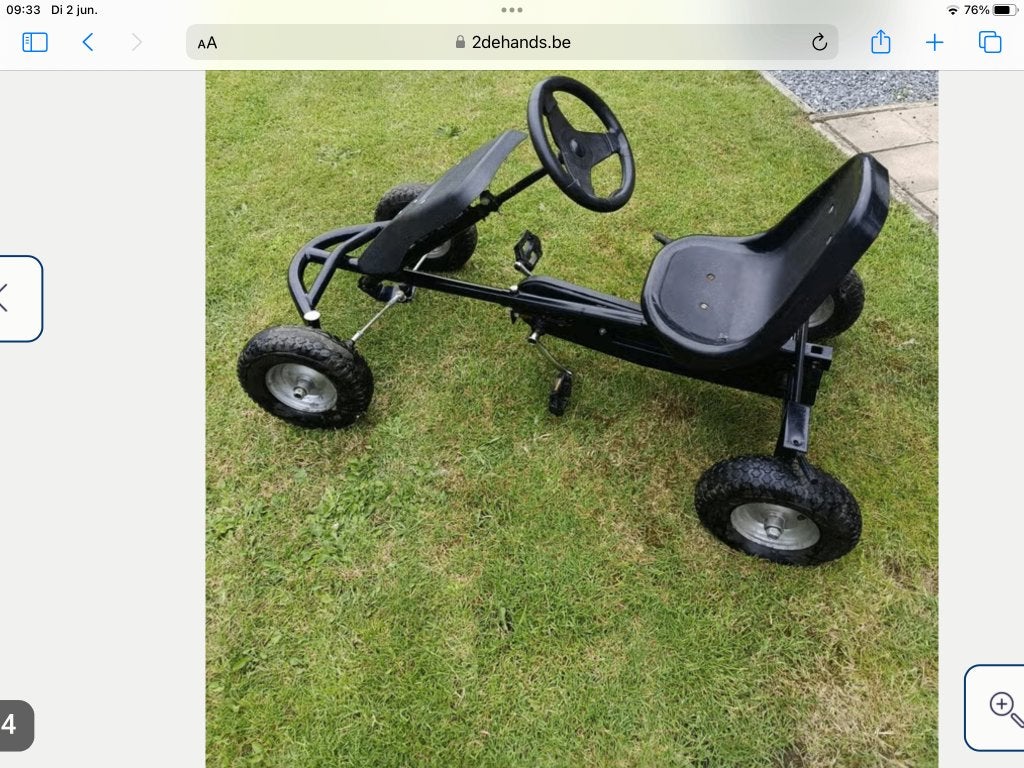 Go cart, Ophalen