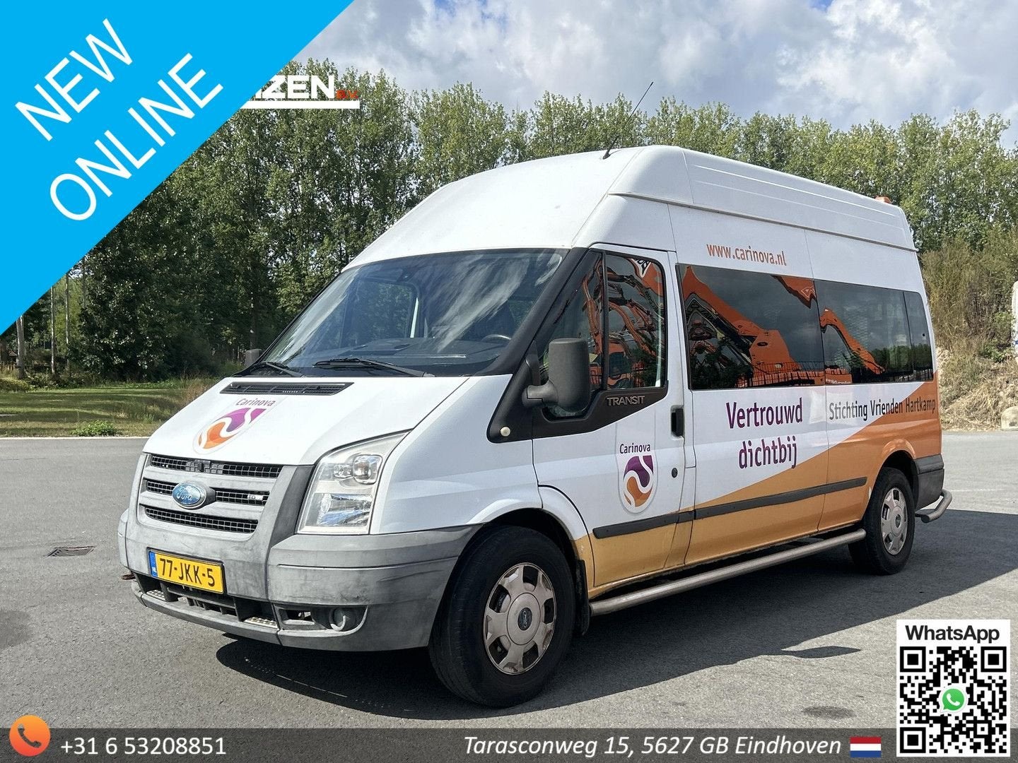 Ford Transit Kombi 330L 2.2 TDCI HD | € 3.950,- MARGE! | 9 P, Autos, Ford, Achat, Entreprise, Boîte manuelle, Diesel