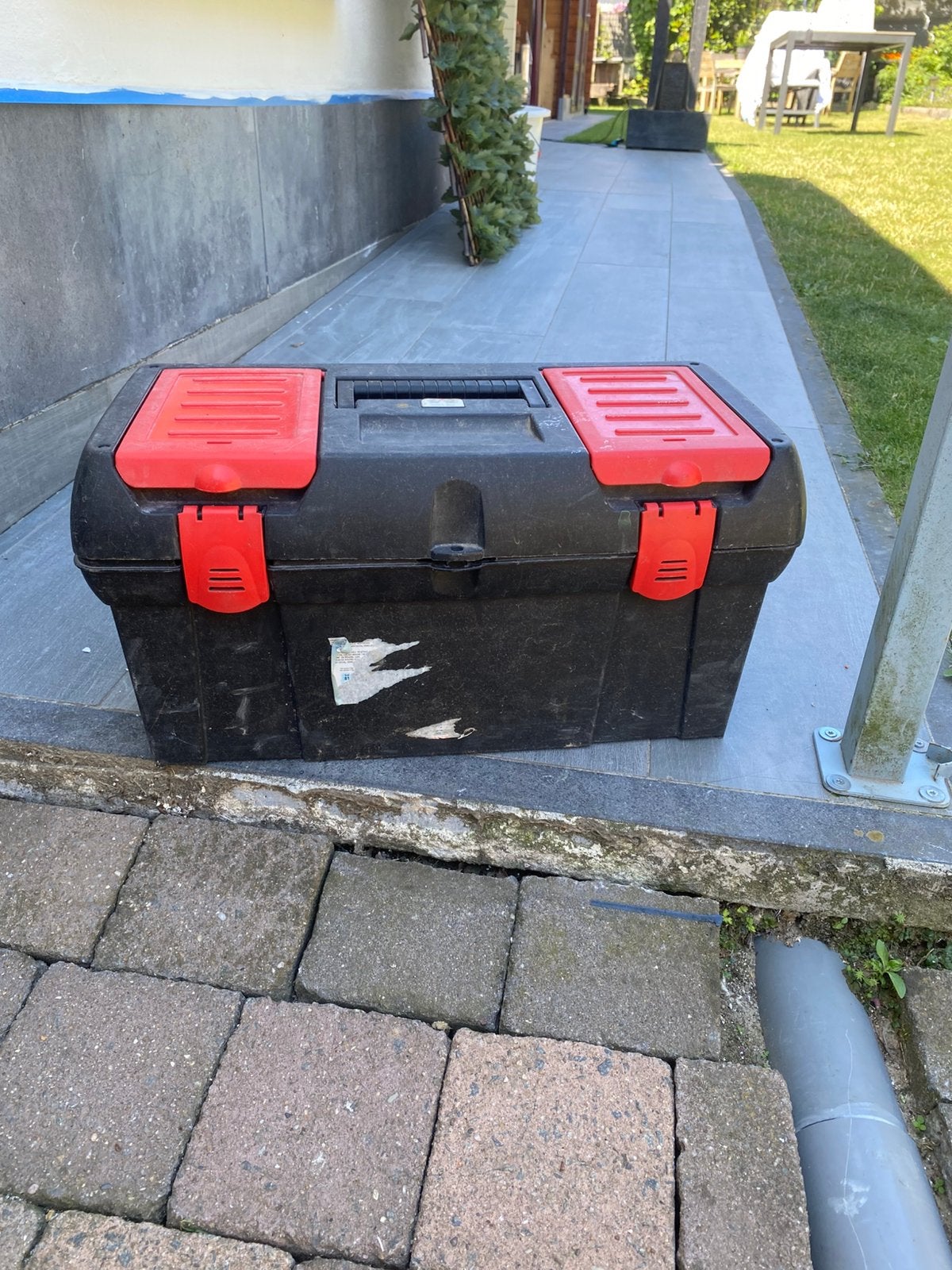 Werkkoffer, Ophalen, Gebruikt