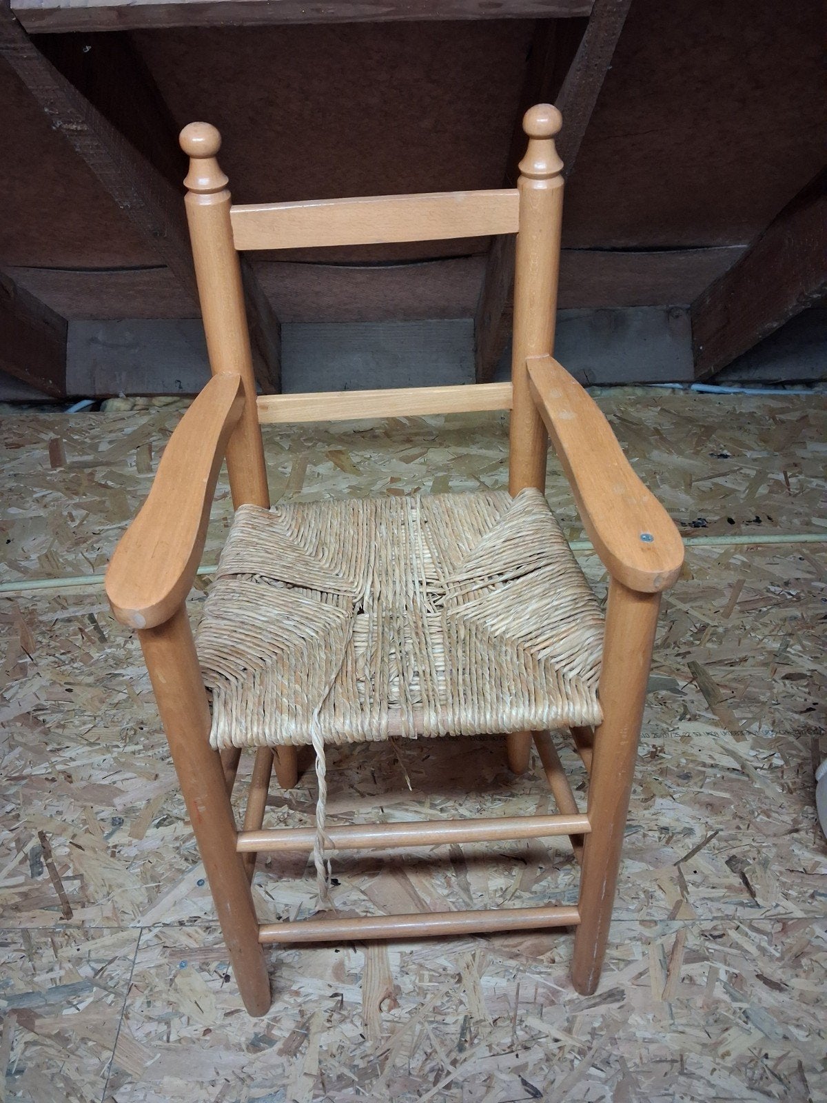 kinderstoel hoog riet, Kinderen en Baby's, Ophalen