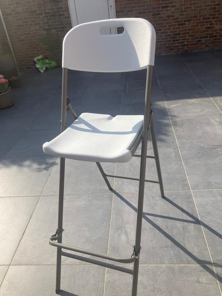 Opklapbare barkruk Bolero, Ophalen, 5 krukken of meer, Met voetsteun, Zo goed als nieuw