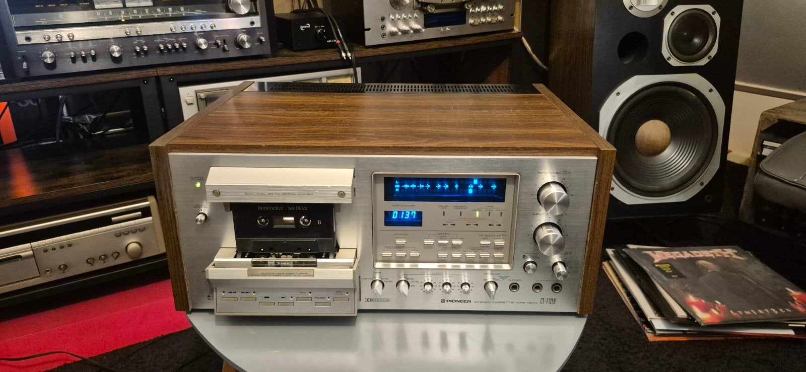 pioneer ct-f1250 goed lezen!!, Audio, Tv en Foto, Cassettedecks, Ophalen