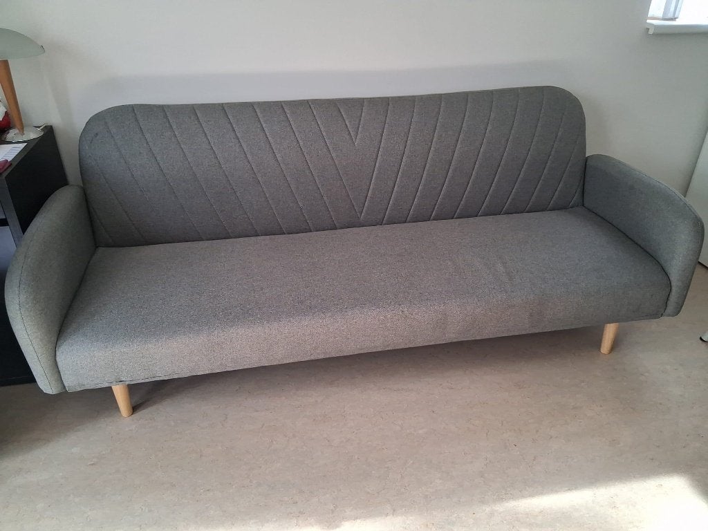 zetel, Ophalen, Hout, 150 tot 200 cm, 75 tot 100 cm