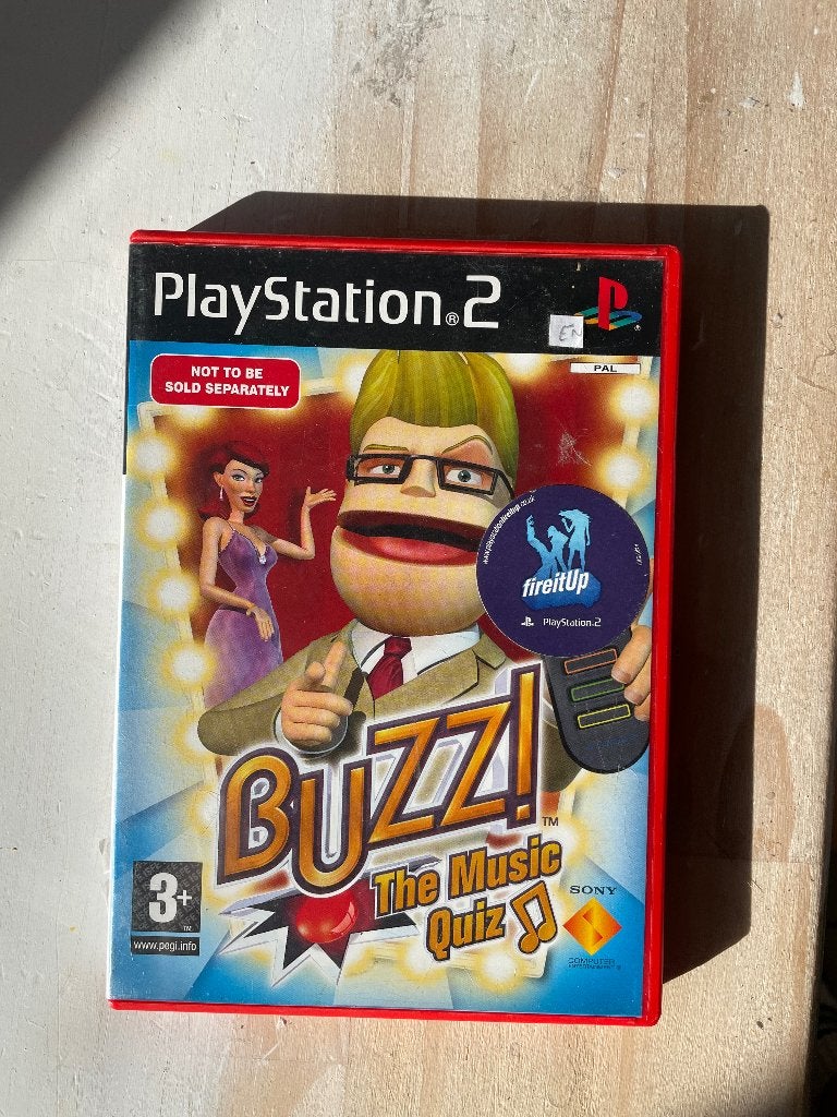 PlayStation 2 - Buzz the Music-quiz, Games en Spelcomputers, Ophalen, Gebruikt
