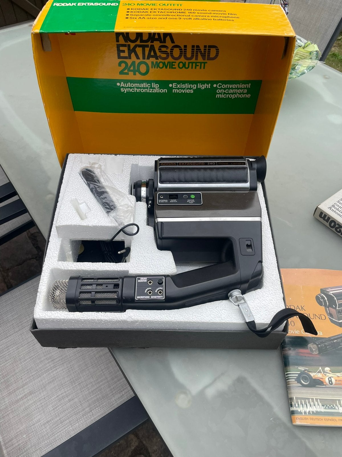 Kodak Ektasound 240 Super 8, Collections, Enlèvement ou Envoi, 1960 à 1980, Caméra