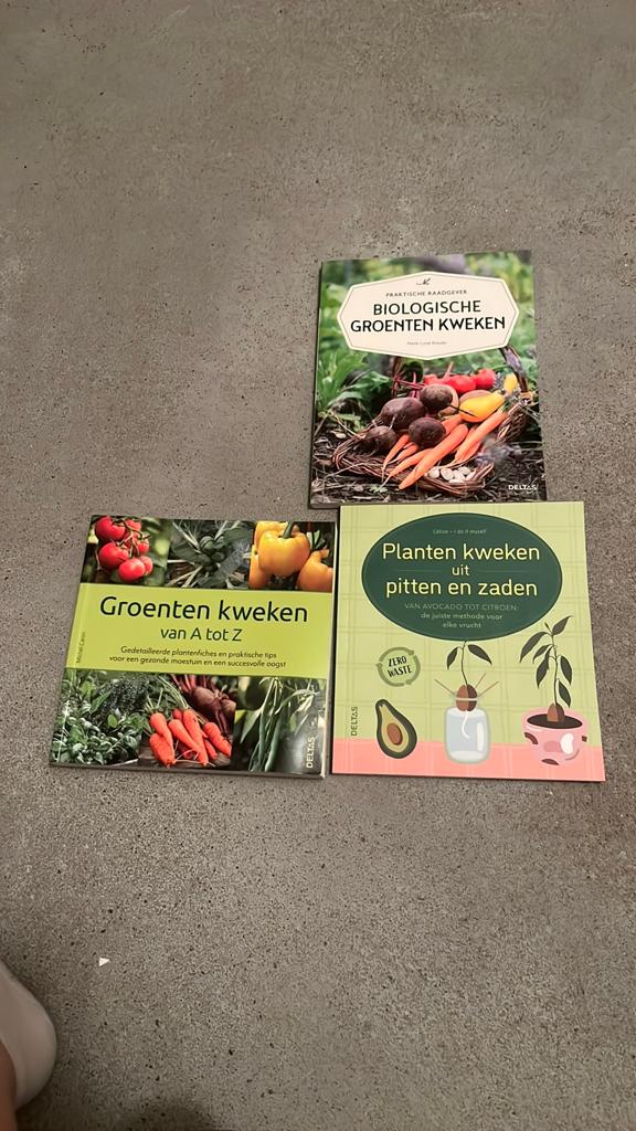 Boeken over groenten en planten kweken, Boeken, Ophalen, Zo goed als nieuw