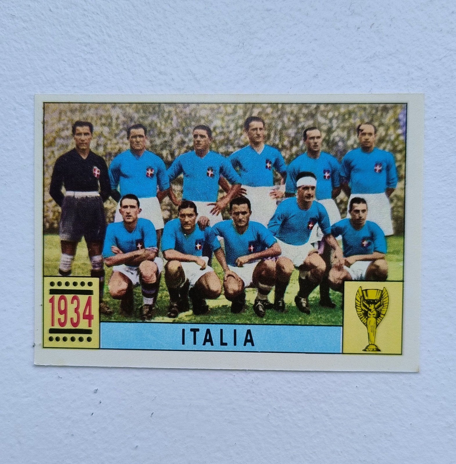 Panini Mexico 70:  1934 Team Italy, Verzenden