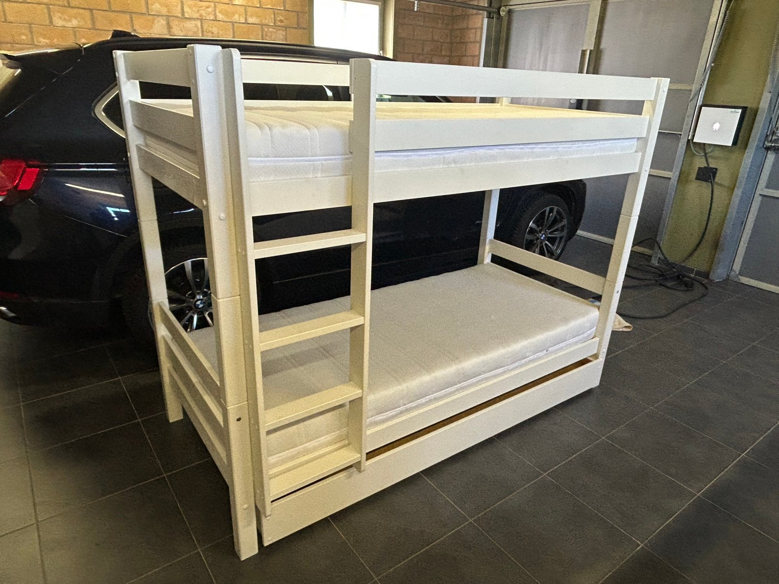 Stapelbed kind met lattenbodem, Ophalen, Zo goed als nieuw, Stapelbed