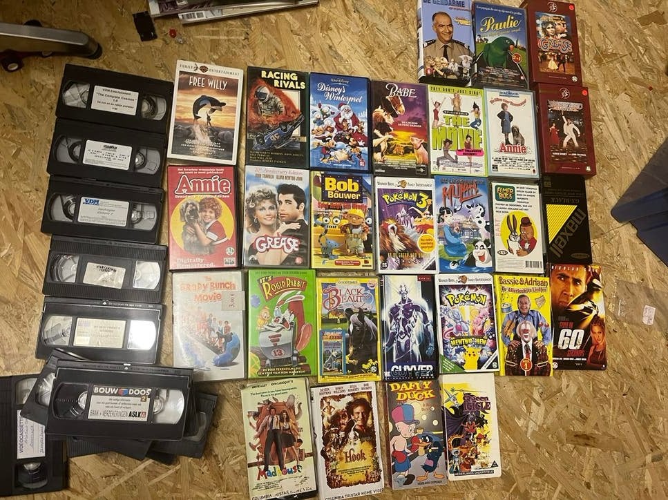 Lot VHS cassetten, Ophalen of Verzenden, Gebruikt, Overige typen, VHS