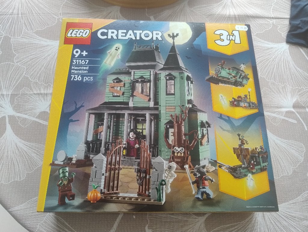 Lego 31167 haunted house zonder figuren, Kinderen en Baby's, Speelgoed | Duplo en Lego, Lego, Zo goed als nieuw, Inclusief instructies