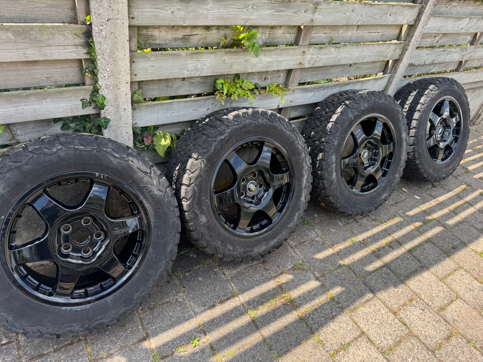 Compomotive velgen met AT banden, Auto-onderdelen, Banden en Velgen, Ophalen, 18 inch, Gebruikt, 265 mm