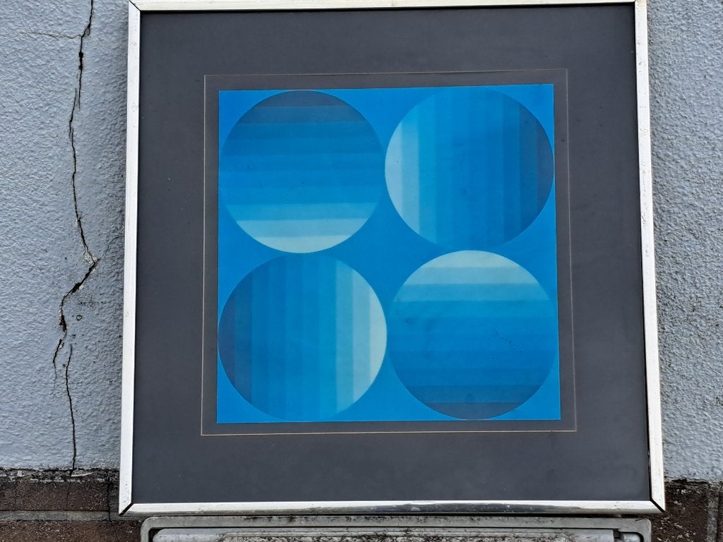 lithographie de vasarely, Enlèvement ou Envoi