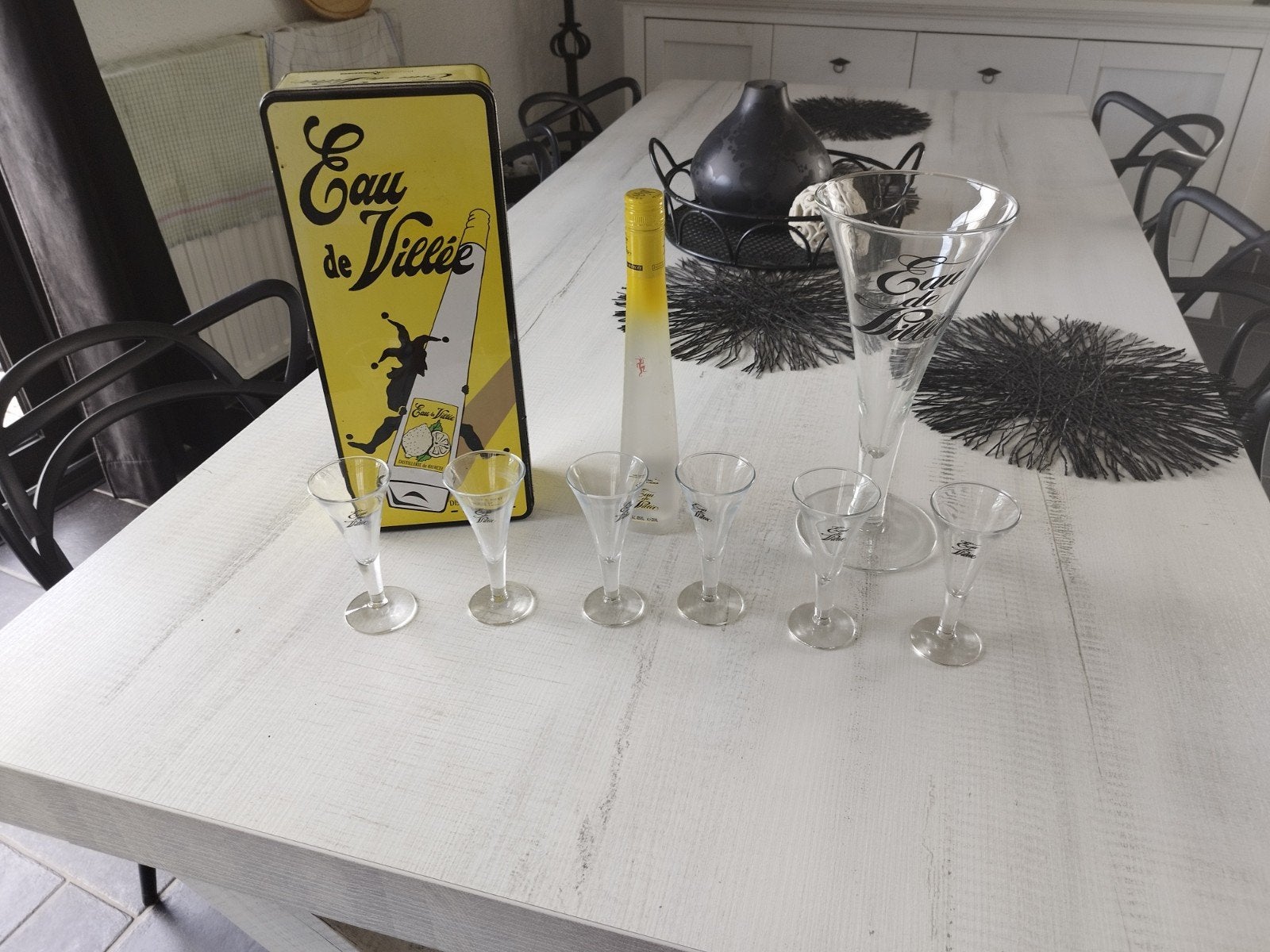 lot verres de eau de villee, Enlèvement, Comme neuf, Autres types