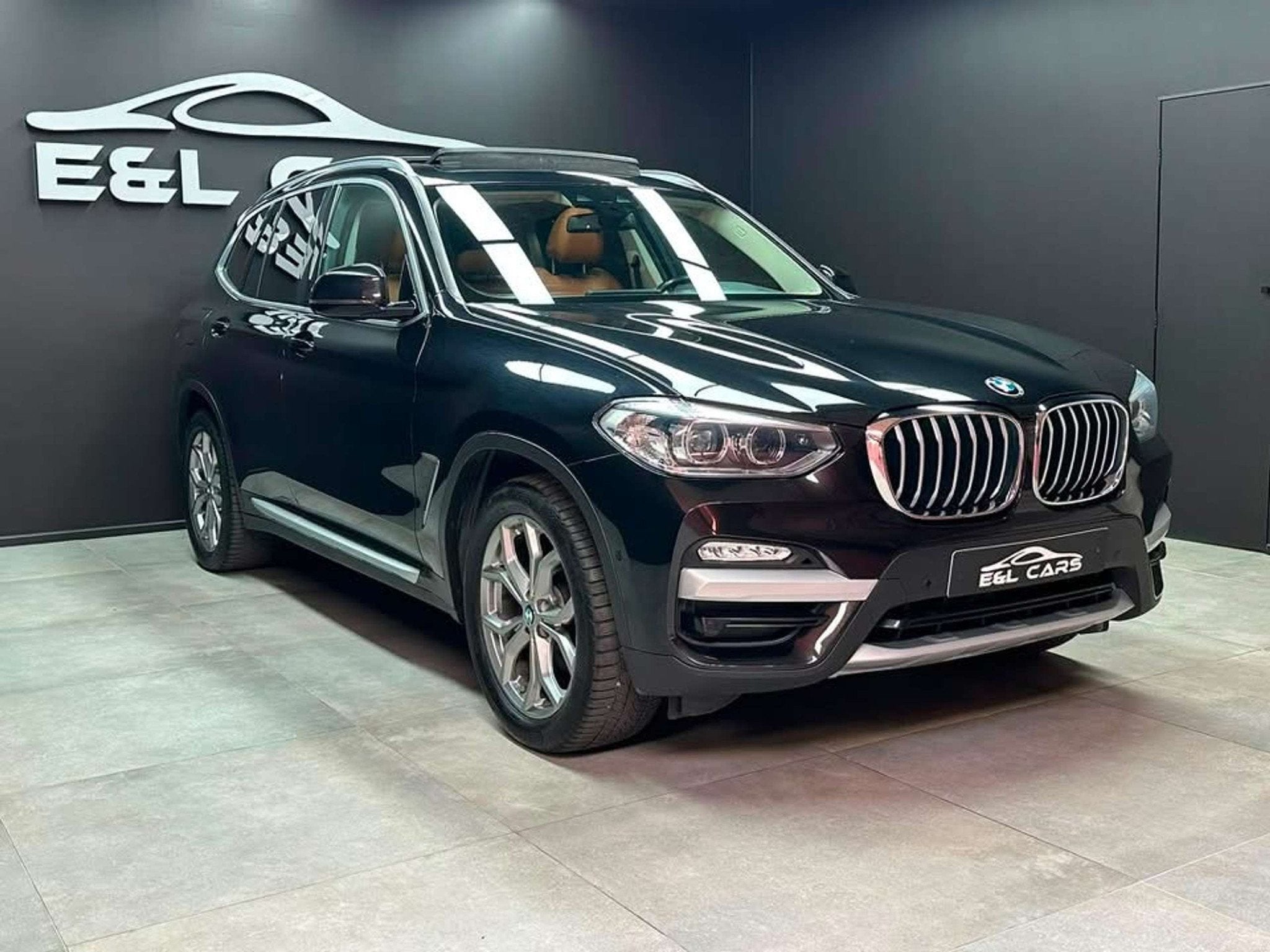 BMW X3 X3 2.0 dA sDrive18 "XLine" 12 mois de garantie, Auto's, BMW, Automaat, 4 cilinders, Zwart, Leder