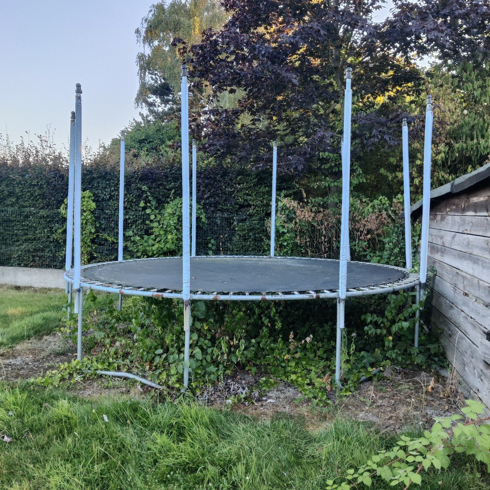 Trampoline, Ophalen, Gebruikt